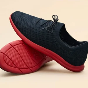 ReLive Knit Sneakers : Hale Black / Red Sole