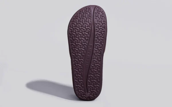 Breather Slides (Women Exclusive) : Wine-Gold - Image 2