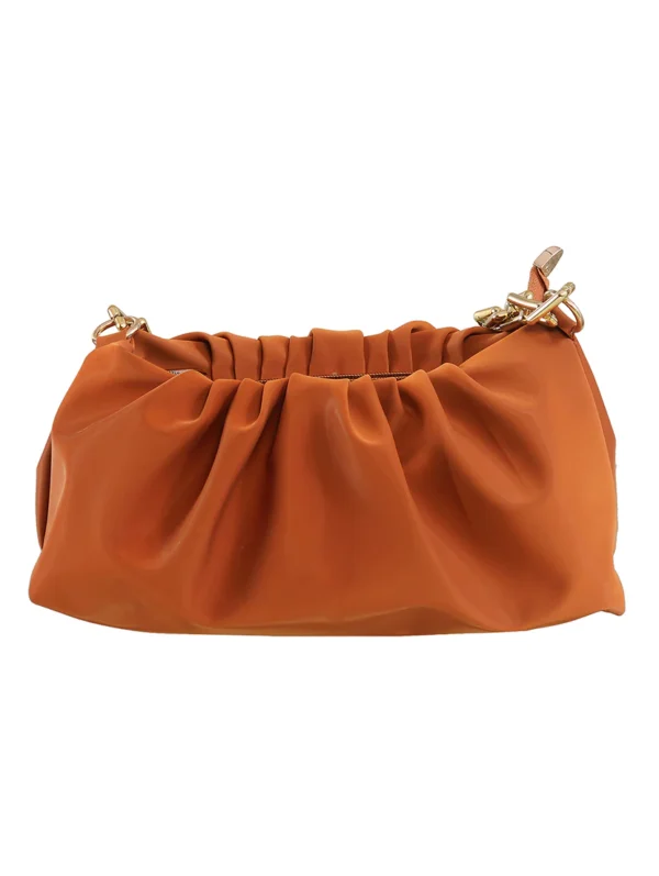 Tan Leatherette (Pu) Regular Handbag - Image 3